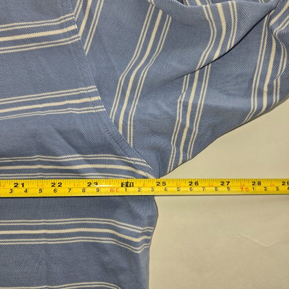 The Players Championship TPC Sawgrass Oxford Golf Polo Shirt Mens XL Blue White - Picture 9 of 10